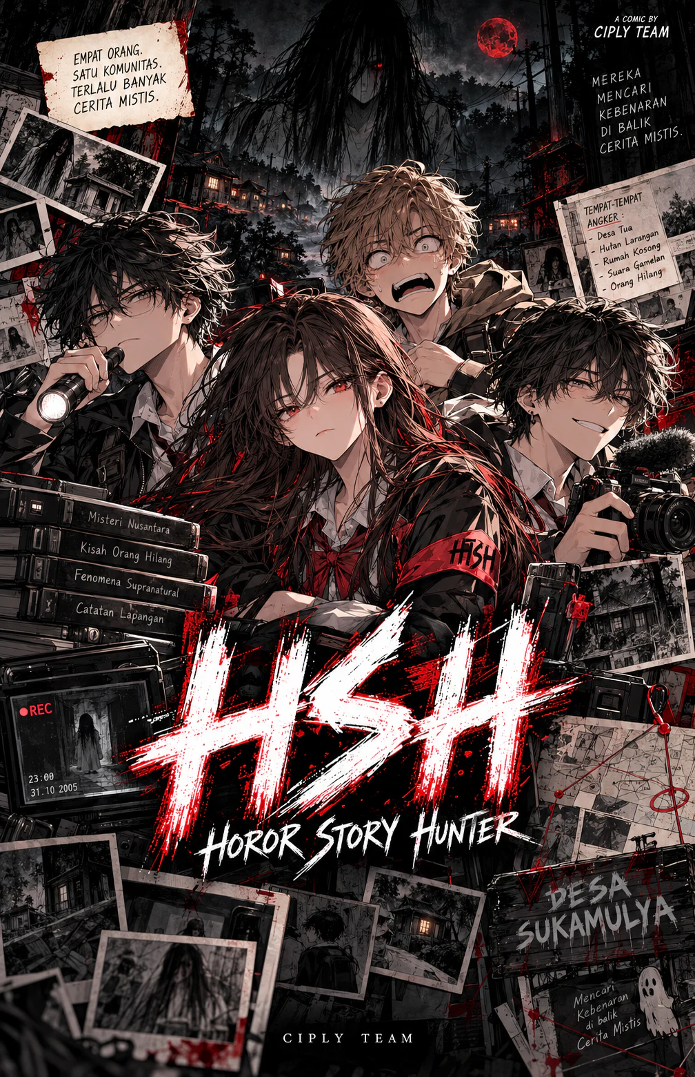 Cover Horror Story Hunter - Desa Sukamulya